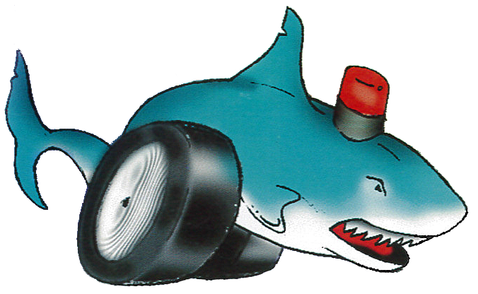 speeding ticket shark